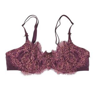 Victoria's Secret Dream Angels Wicked Push Up Without Padding Lace Bra 34C